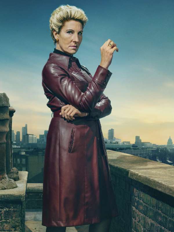 Cecilia Logan Sexy Beast S01 Leather Coat