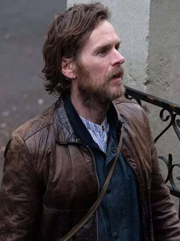 John Sweeney Until I Kill You S01 Brown Leather Jacket