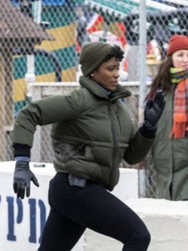Katherine Renee Kane FBI Green Puffer Jacket
