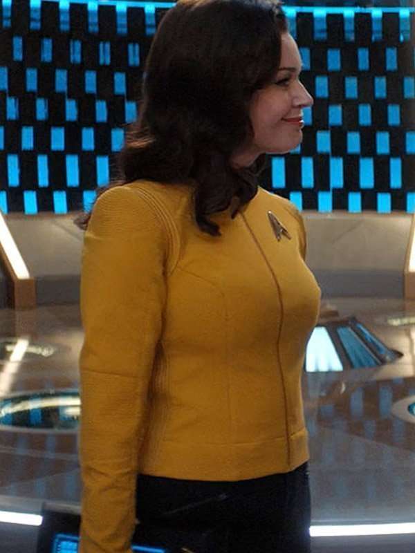 Rebecca Romijn Star Trek Discovery Number One Yellow Jacket