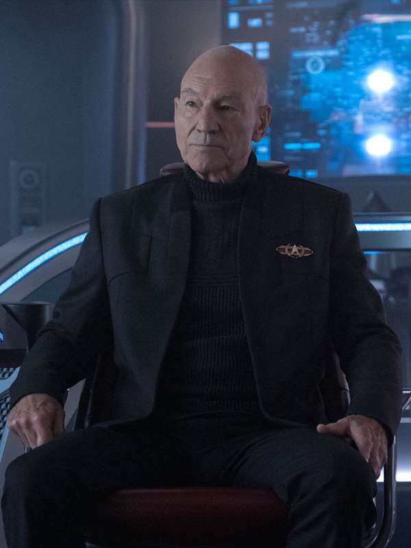 Patrick Stewart Star Trek: Picard S03 Jacket