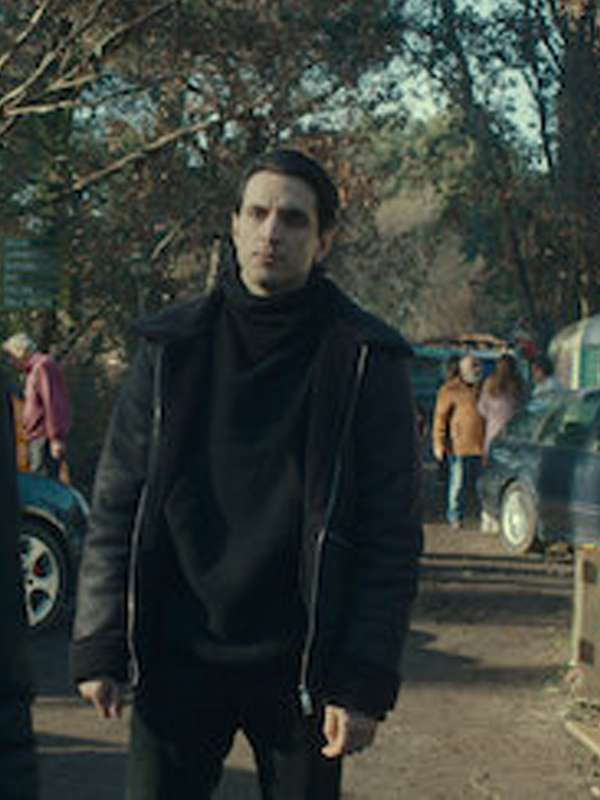 Alberto Anacleti Suburræterna S01 Black Leather Jacket