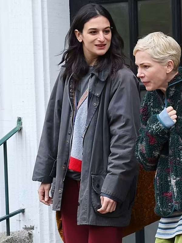 Jenny Slate Dying for Sex  Grey Jacket