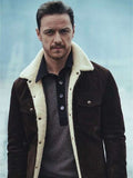 James McAvoy His Dark Materials Suede Leather Jacket