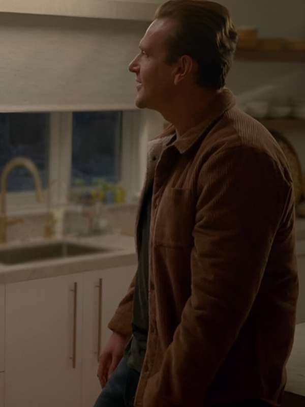 Jason Segel Shrinking S02 Brown Corduroy Jacket