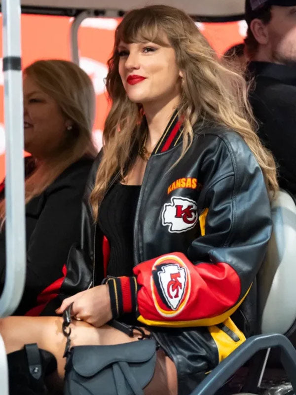 Kansas City Chiefs Taylor Swift Varsity Jacket