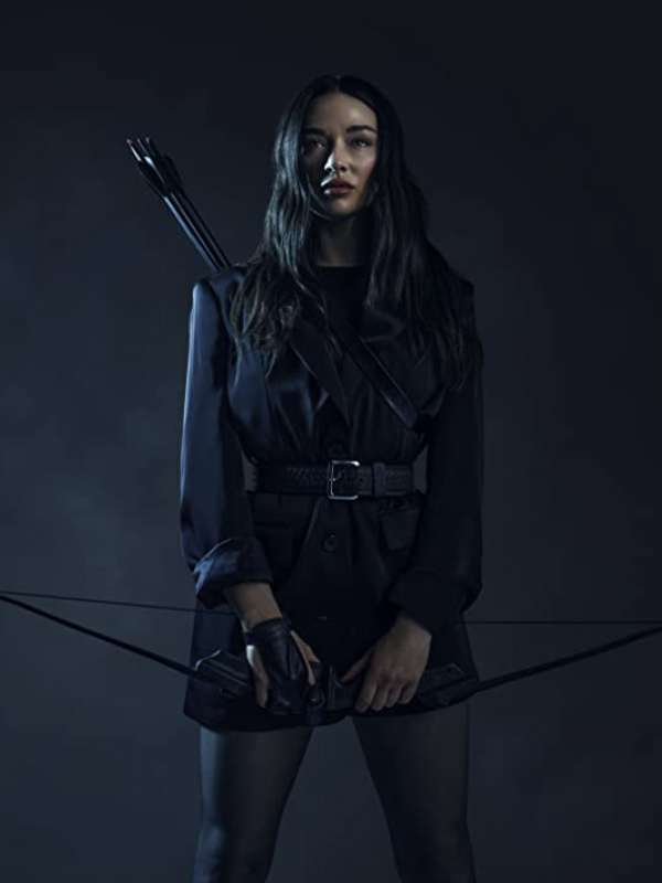 Crystal Reed Teen Wolf: The Movie Black Coat
