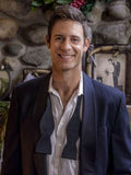 Steve Lund The Christmas Cottage Black Blazer