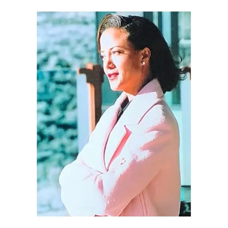 Heather Hemmens Yellowstone Melody Prescott Pink Coat