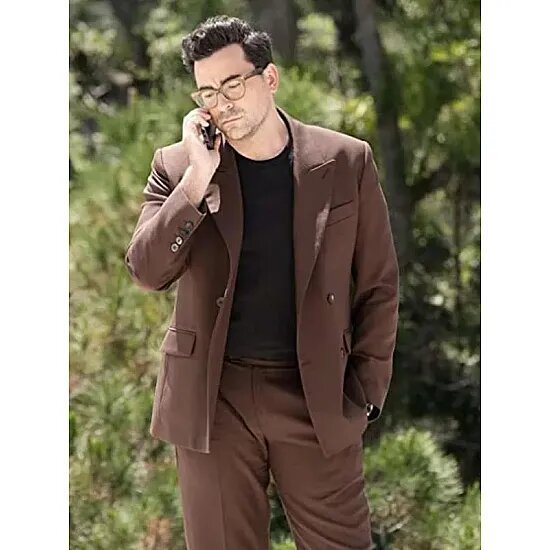 Dan Levy The Idol 2023 Brown Suit