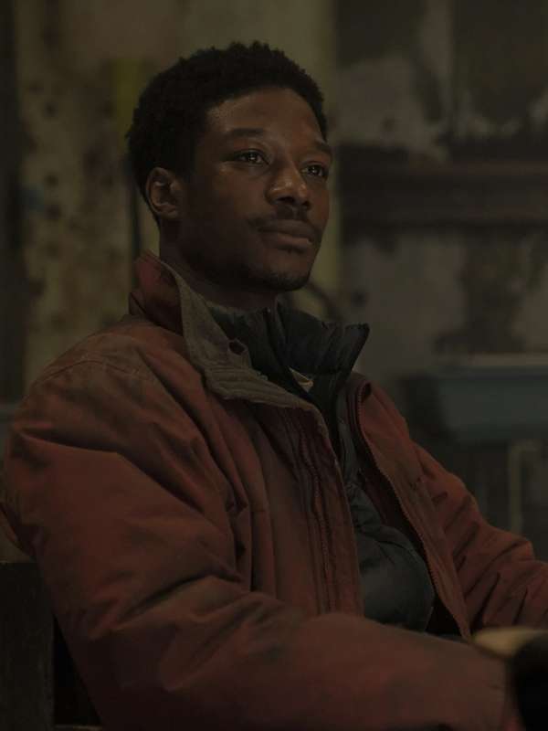 Henry Burrell The Last of Us Red Bomber Jacket