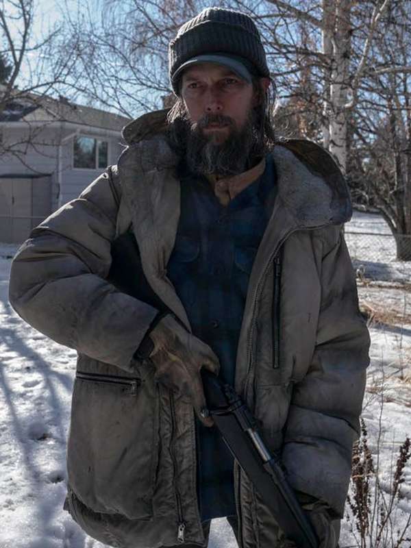 Nelson Leis The Last of Us Grey Hooded Jacket