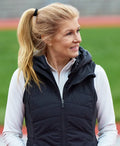 The Motherhood S01 Connie Britton Black Puffer Vest