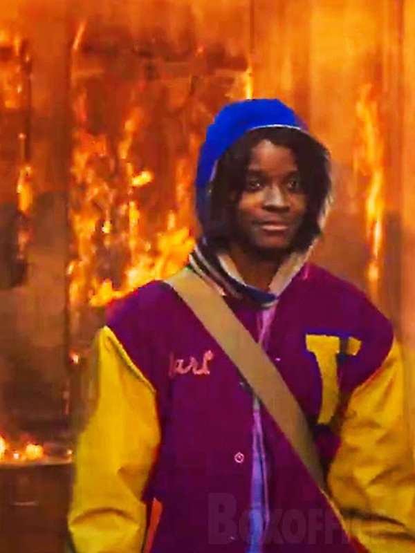 Letitia Wright The Silent Twins Varsity Jacket