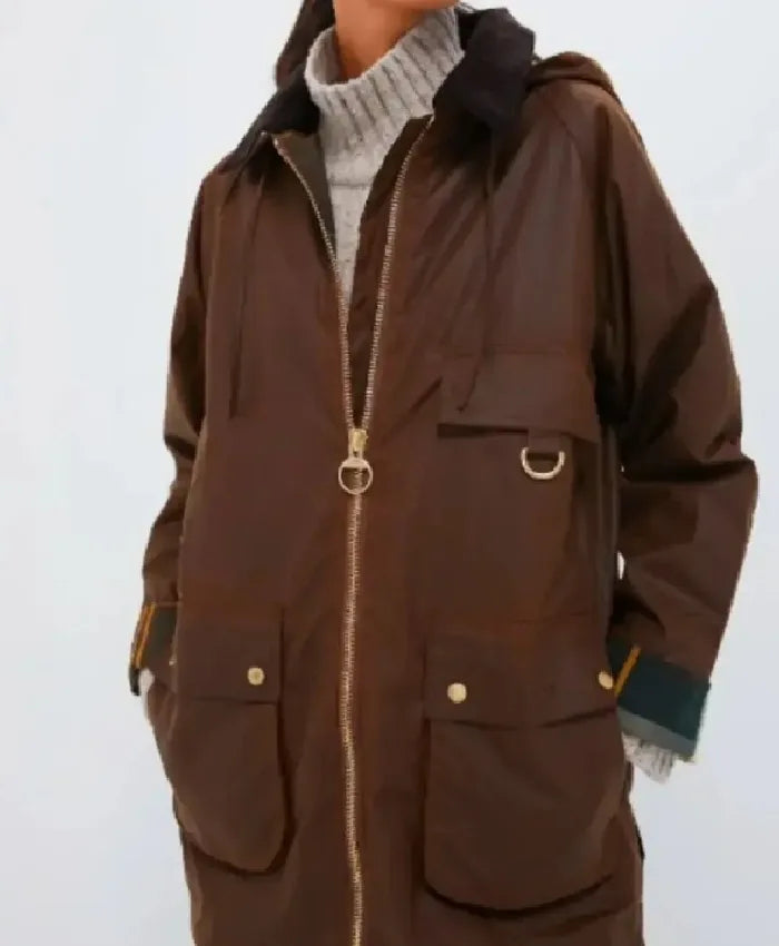 The Today Show Molly Hunter Brown Jacket
