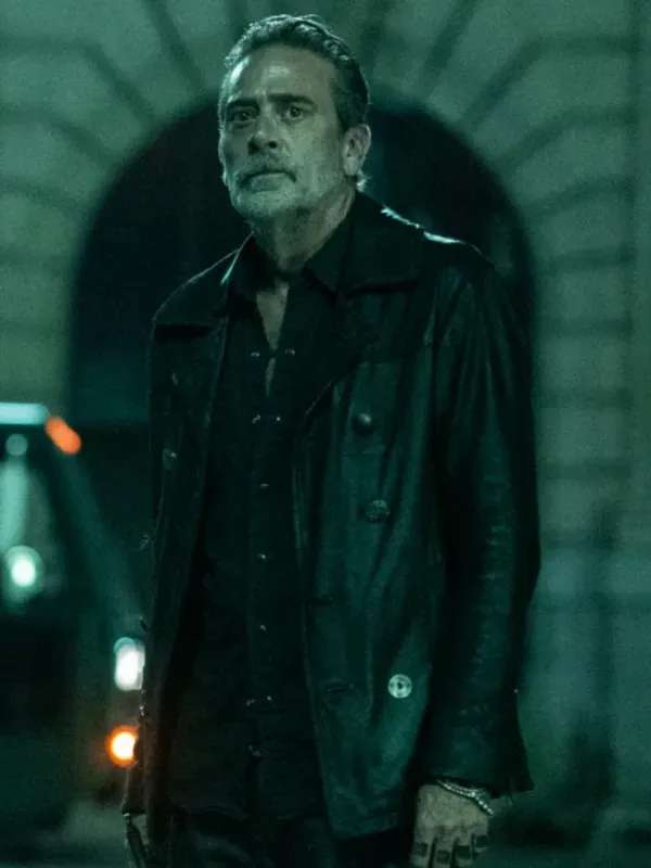 Jeffrey Dean Morgan The Walking Dead: Dead City Leather Jacket