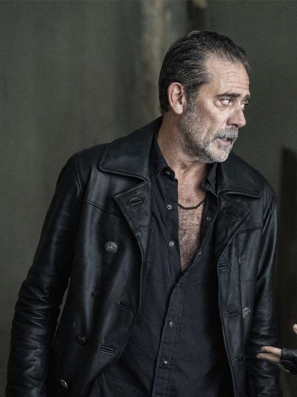Jeffrey Dean Morgan The Walking Dead: Dead City Leather Jacket