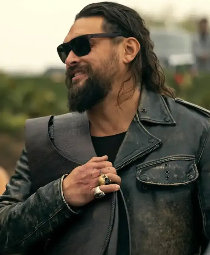 The Wrecking Crew Jason Momoa Leather Jacket For Sale