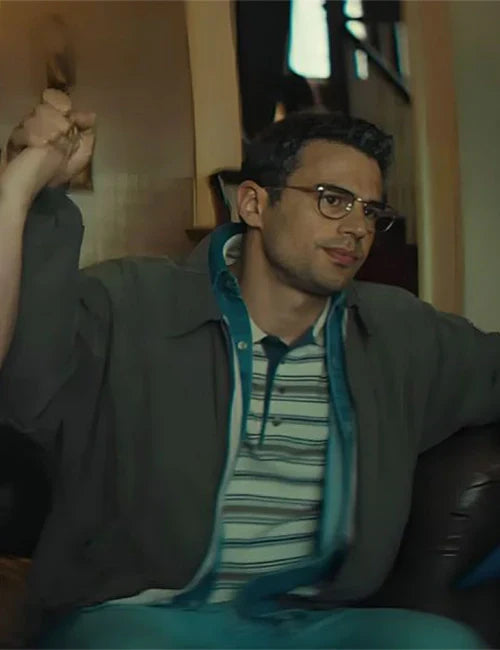 Theo James The Monkey Grey Jacket