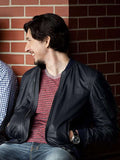 Adam Driver This Is Where I Leave You Black Leather Jacket