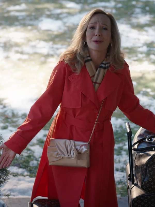 Laura Soltis This Time Each Year 2024 Red Coat