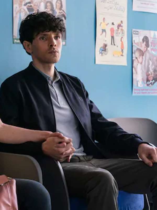 Colin Morgan Three Families Black Jacket