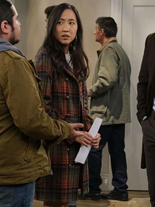 Tien Tran How I Met Your Father Plaid Coat