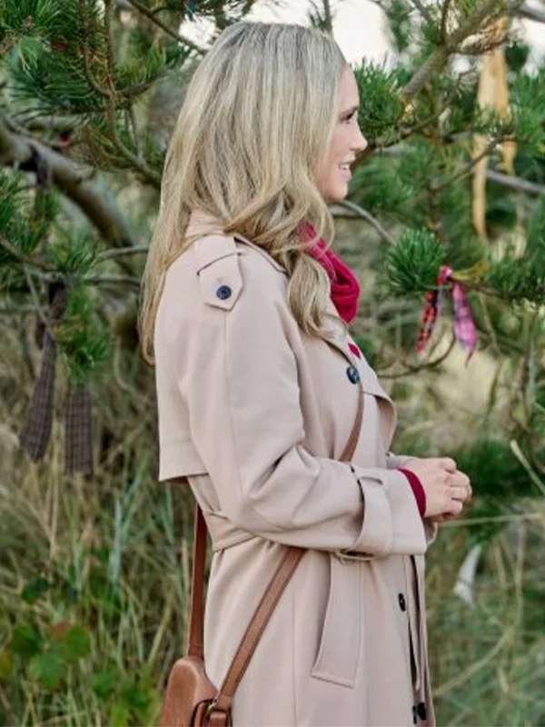Fiona Gubelmann Tis the Season to Be Irish Trench Coat