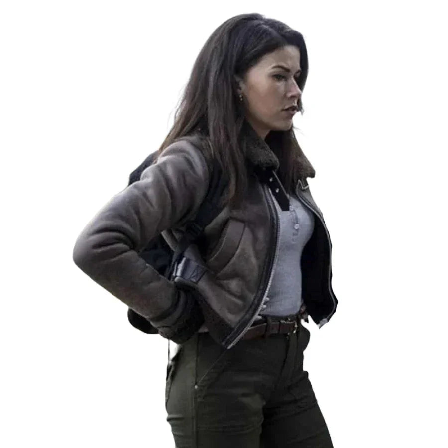 Tracker Sofia Pernas Brown Jacket
