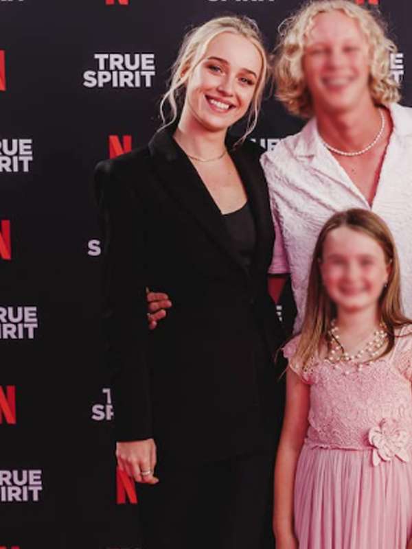 Bridget Webb True Spirit Movie Event Black Blazer