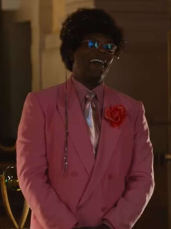 Unicorn Store Samuel L. Jackson Pink Suit Blazer