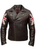 United Kingdom Flag Biker Jacket