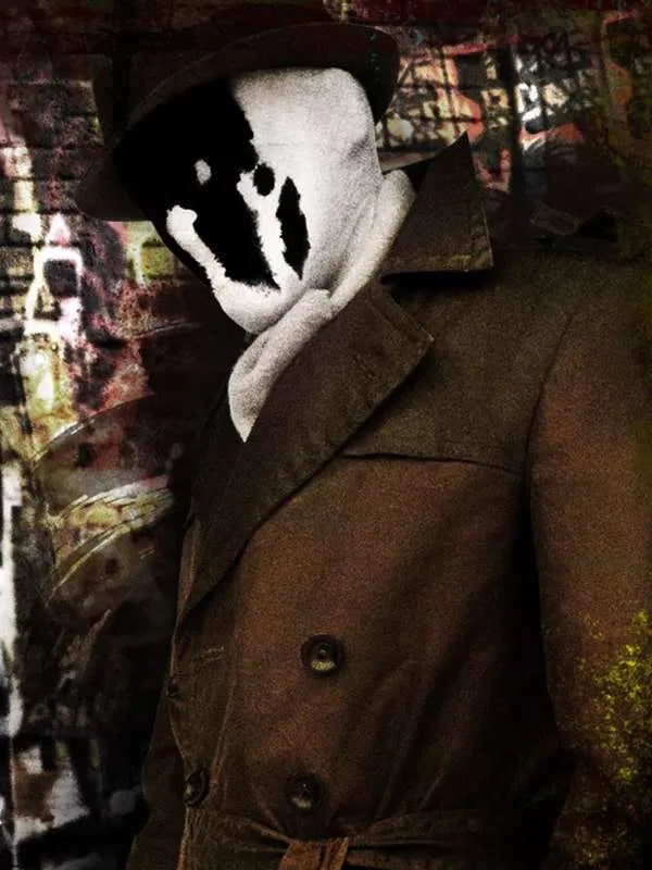 Rorschach Watchmen The End Is Nigh Leather Coat