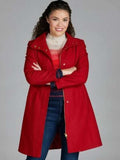 Kathryn Davis Welcome to Valentine 2023 Red Coat