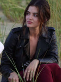 Lucy Hale Which Brings Me to You Black Leather Jacket