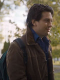 Nat Wolff Which Brings Me to You Brown Jacket