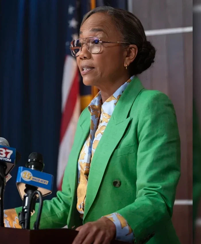 Will Trent S03 Amanda Wagner Green Blazer
