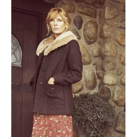 Yellowstone Beth Dutton Fur Coat