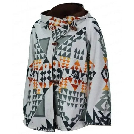 Yellowstone Beth Dutton White Poncho Coat 2