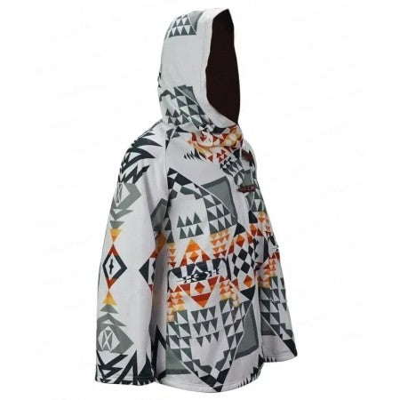 Yellowstone Beth Dutton White Poncho Coat 5