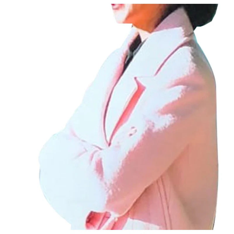 Buy Heather Hemmens Yellowstone Melody Prescott Pink Coat