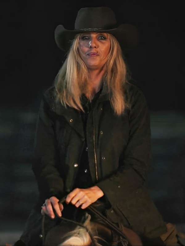 Kelly Reilly Yellowstone S5 Black Jacket