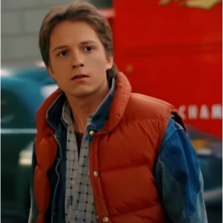Buy Back To The Future Tom Holland Puffer Vest