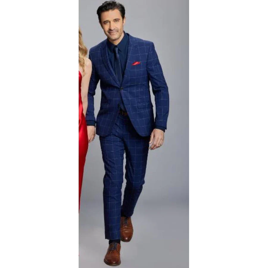 Crimes of Fashion 2024 Andre Dubreuil Checked Suit