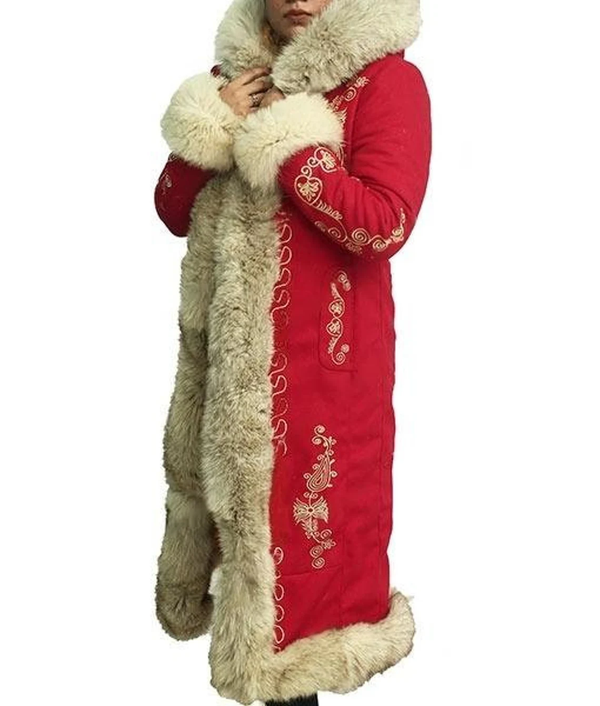 Women Christmas Chronicles Mrs. Claus Coat