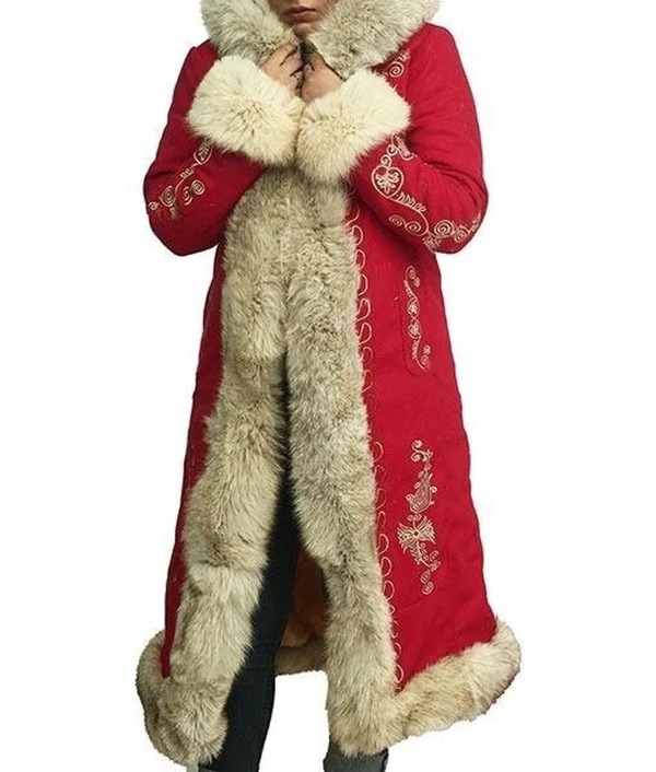 Women Christmas Chronicles Mrs. Claus Coat