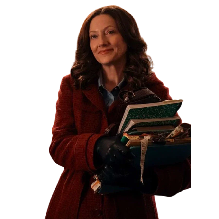 Judy Greer The Best Christmas Pageant Ever Grace Coat