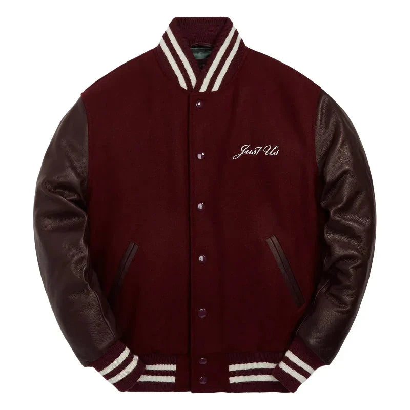 Kith for Golden Bear Maroon Varsity Jacket