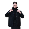 Lily Collins Black Wool Jacket