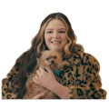 Megan Stalter Cora Bora Leapord Coat